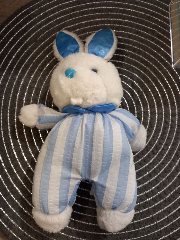 Peluche lapin Pampers marque espagnol dotot 18cm - photo numéro 4