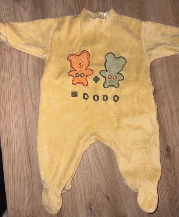 Lot pyjamas velours - photo numéro 2