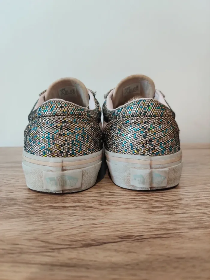 Vans à paillettes - pointure 29 - photo numéro 3