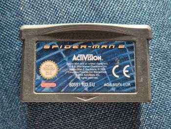 jeu spiderman 2 game boy advance Nintendo