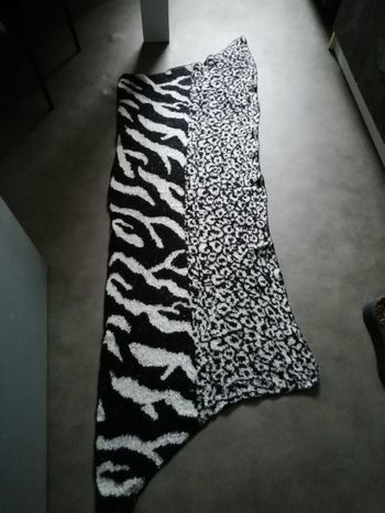 Grande Écharpe châle laine Excellent état