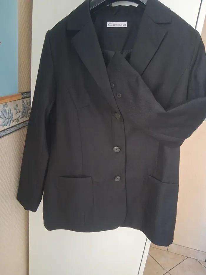 Blazer femme noir