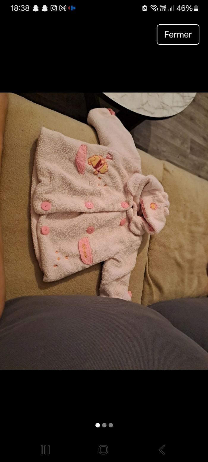 Manteau bébé fille