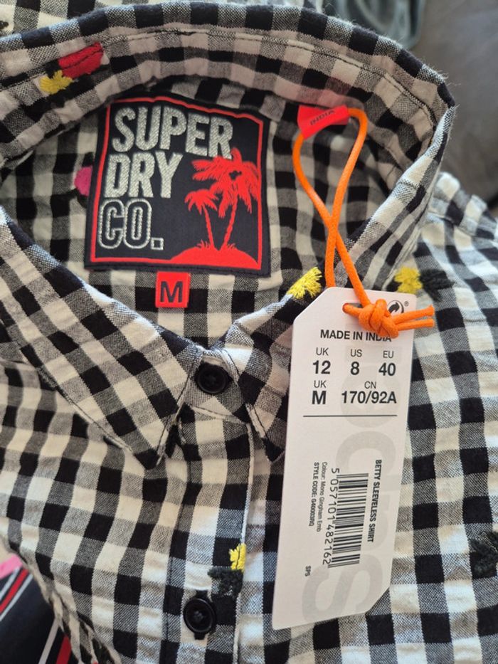 Chemise sans manches Superdry - photo numéro 6