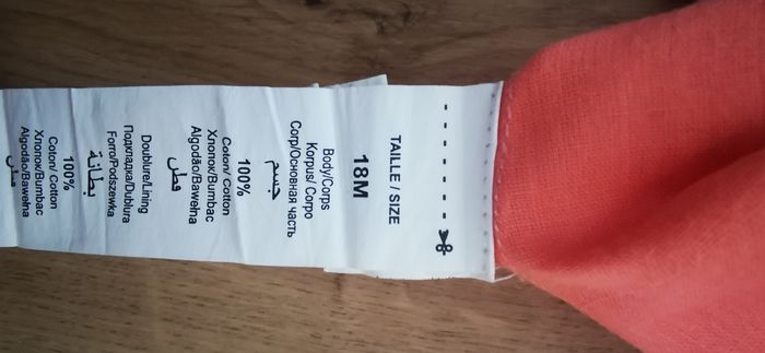 Combi short corail 18 mois - photo numéro 5