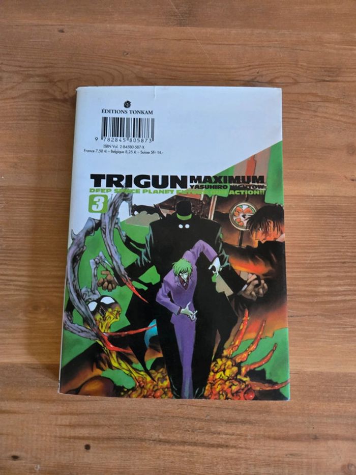 Trigun maximum volume 3 - photo numéro 2