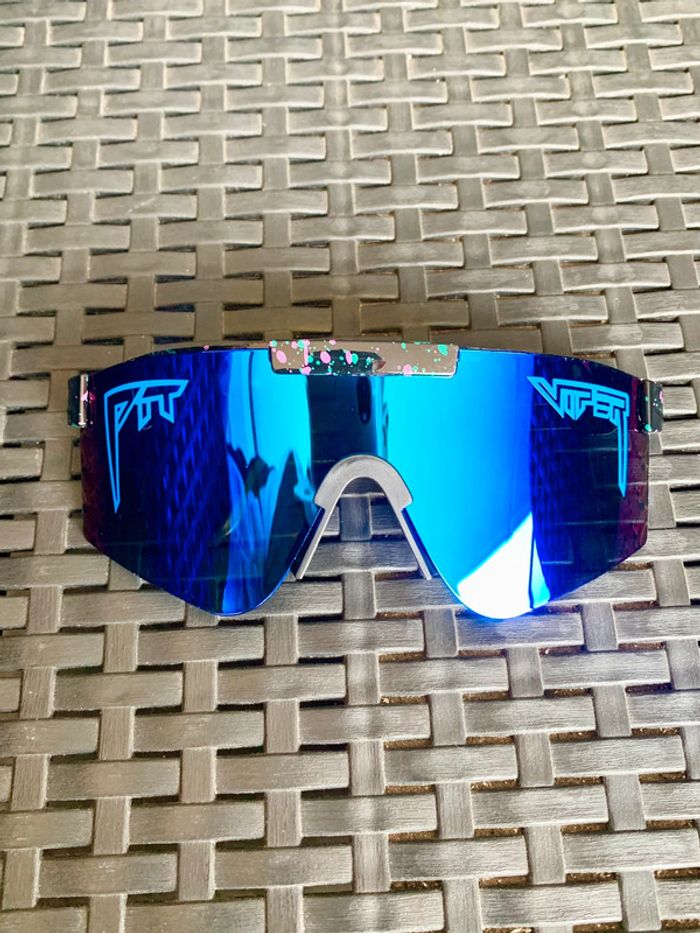 Lunettes Pit Viper Polarisées (UV400) Noir, Bleu et Multicolore