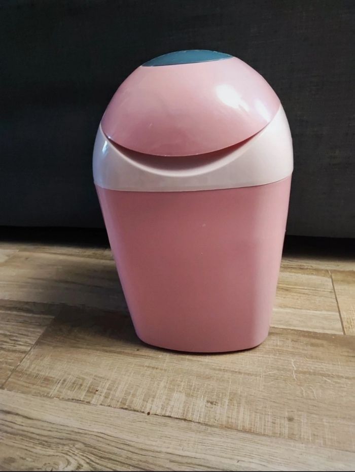 Poubelle à couches sangenic + rouleau de sachets - photo numéro 3