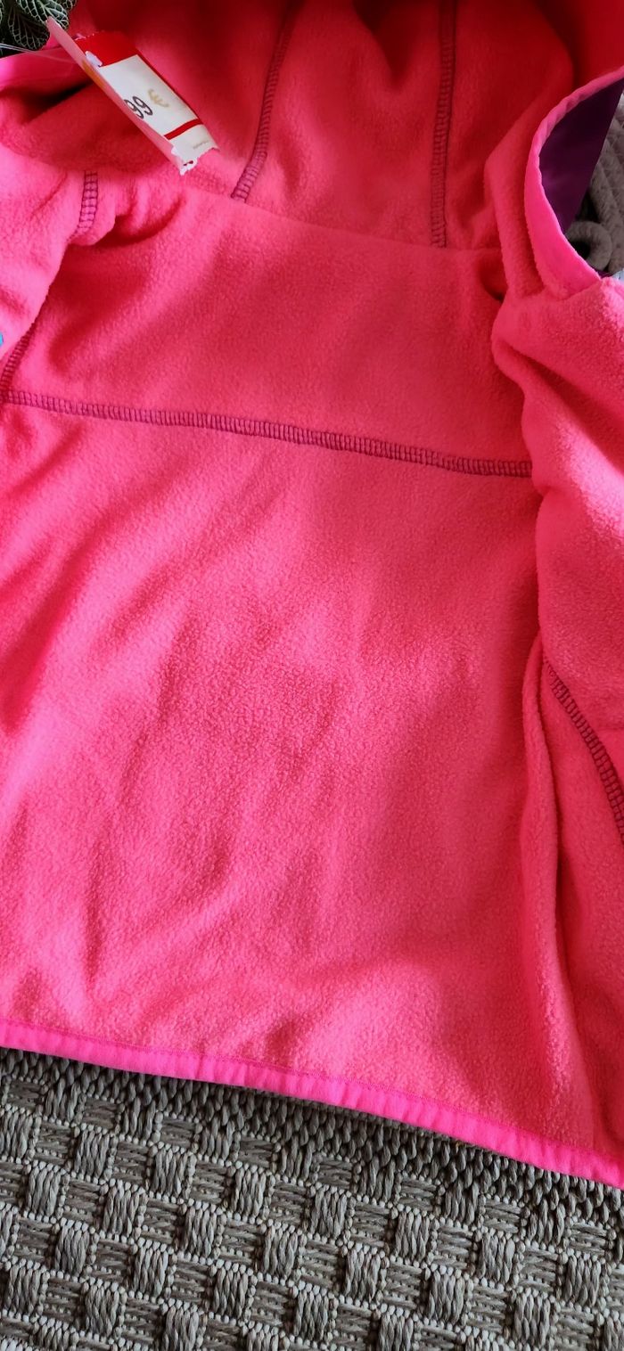 Manteau Parka Fille 18mois Wanabee Violet Rose Neuf - photo numéro 10