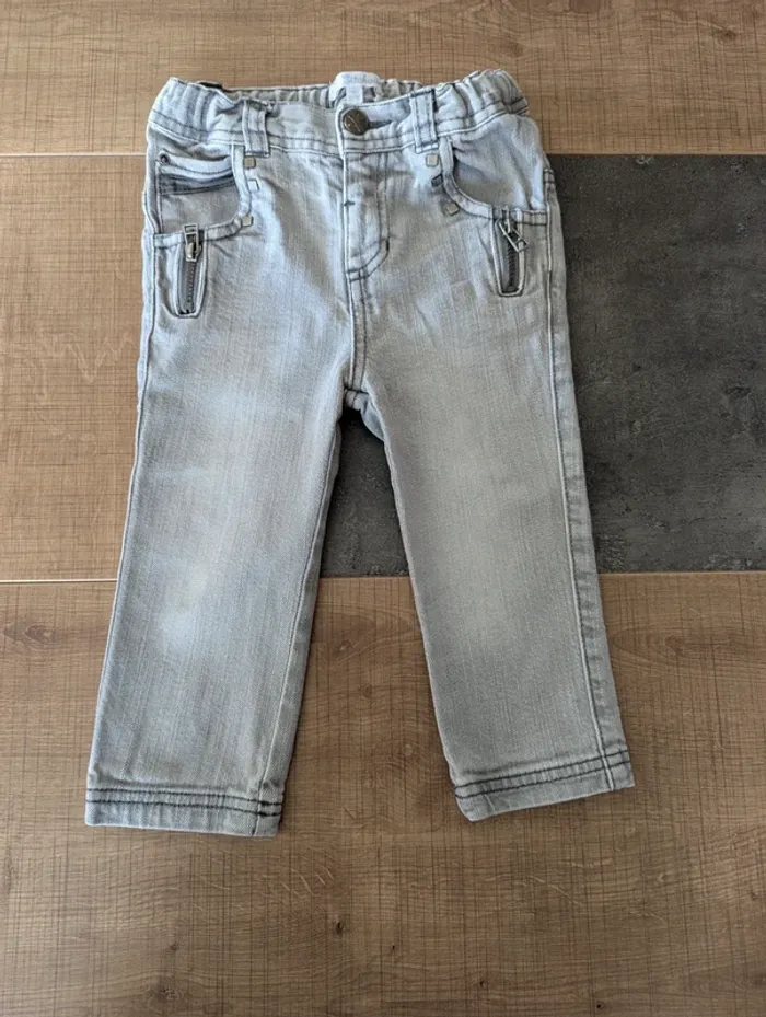 Jeans gris clair
