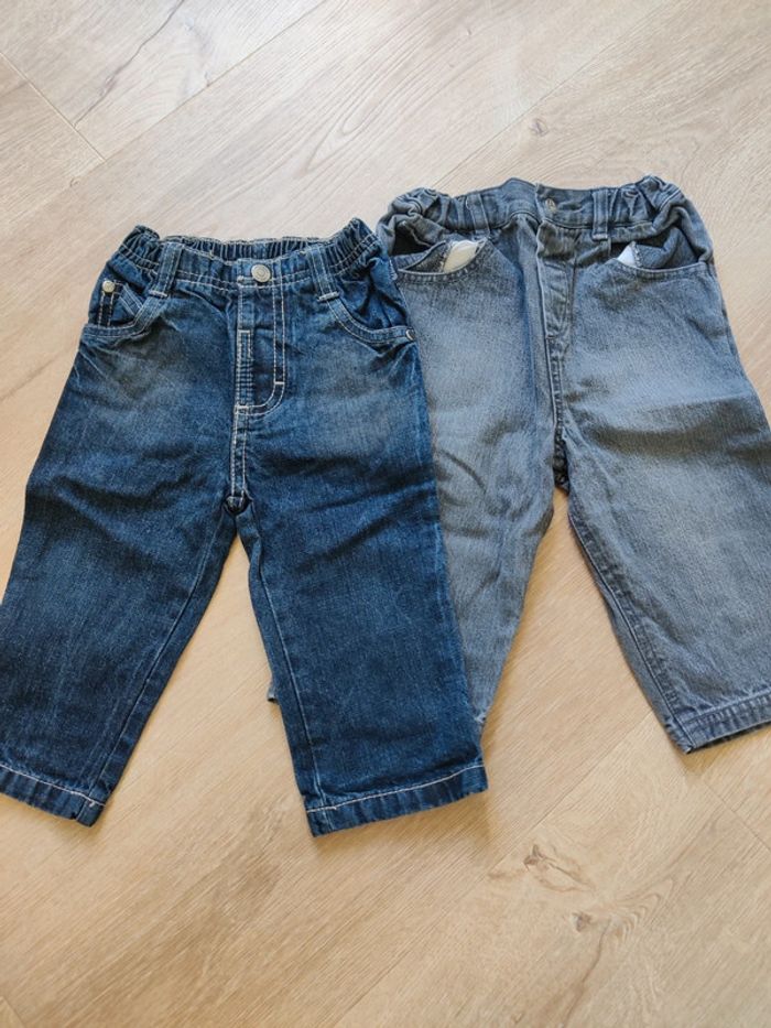Lot jeans 12 mois