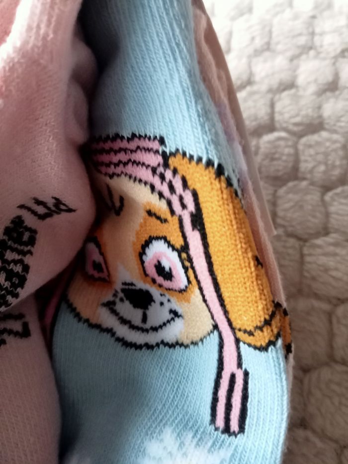 4 paires de socquettes Paw patrol 27/30 - photo numéro 5