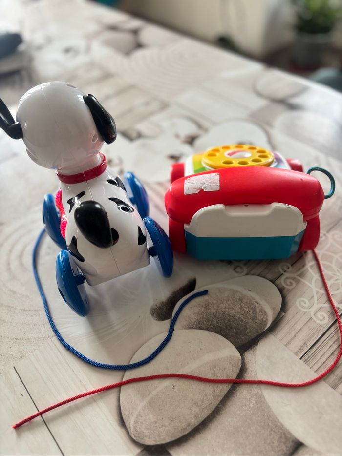 2 jouets à tirer bb - photo numéro 2