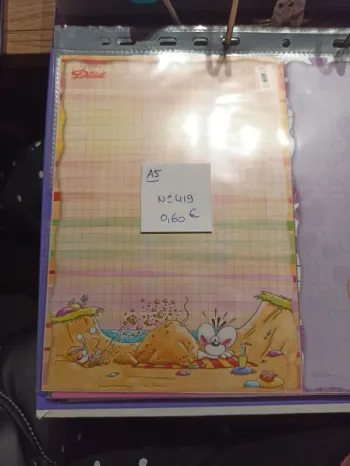 Feuille Diddl A5 419 0,60€