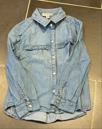 Chemise en jean fille 3 ans
