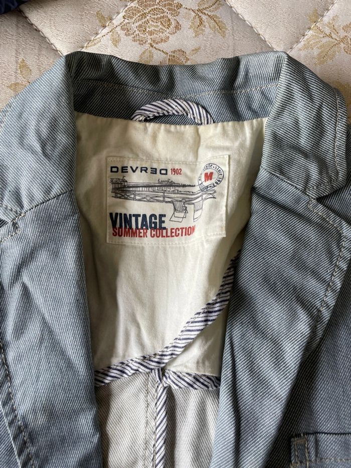 Veste devred jean huilé - photo numéro 3