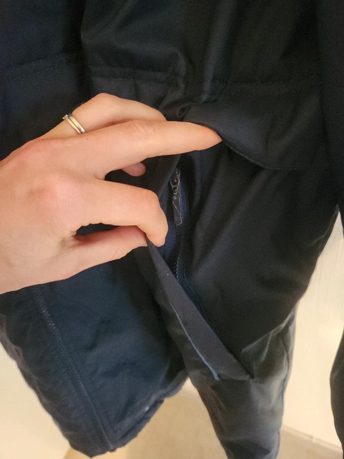 Manteau doudoune bleu marine Nike XL - photo numéro 5