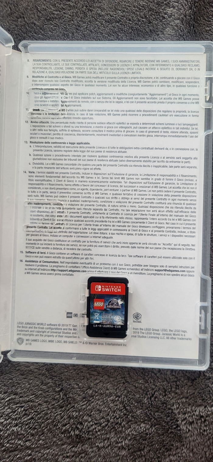Jeu Switch - Lego Jurassic World - photo numéro 3