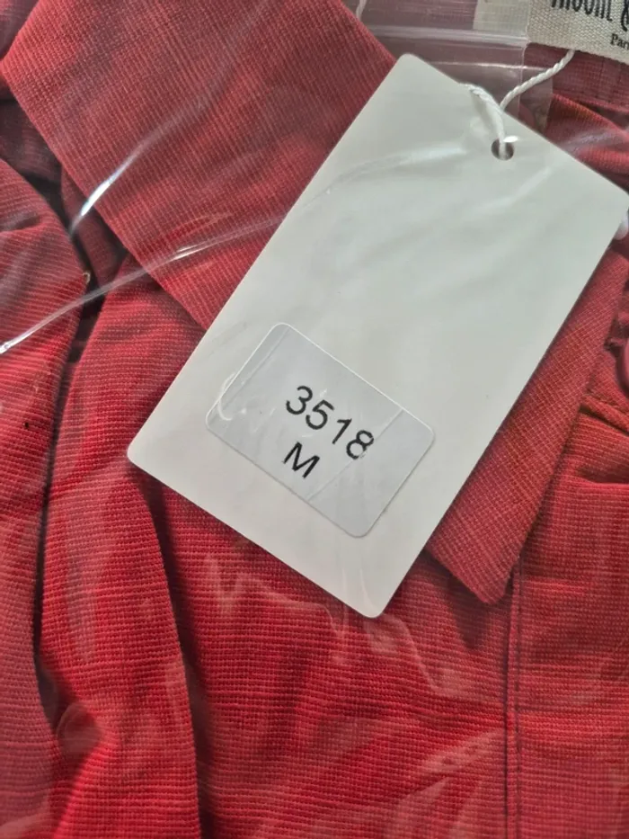 Combishort Brique Avec ceinture et poches Femme Taille M/38 - photo numéro 3