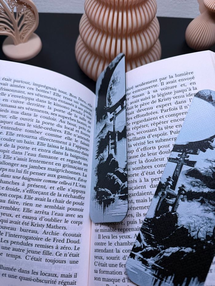 Lot de 2 marque page rigides - photo numéro 8