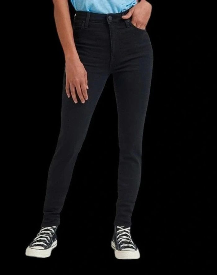 Jean Lee - Slim fit - Scarlett High Black Rinse - photo numéro 2