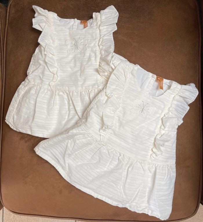 Lot robe cérémonie jumelles 9m