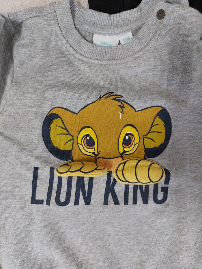 Lot de 2 sweats 18 mois - photo numéro 4