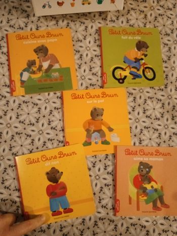 Valisette 5 livres petit ours brun