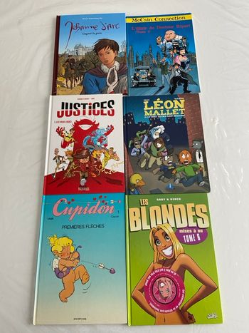 Lot 6 BD Ados / Adultes - Humour, Histoire & Décalé
