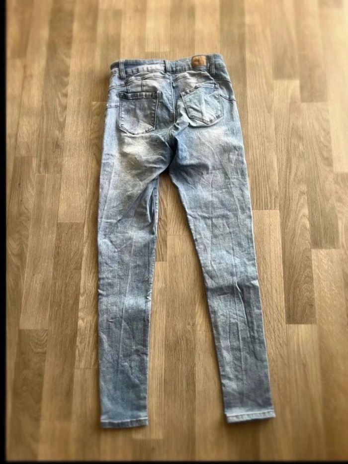 Très beau pantalon jeans skinny taille L - photo numéro 2