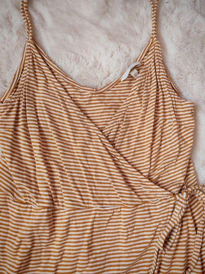 Lot Robes été débardeur rayée h et m 38 - photo numéro 3