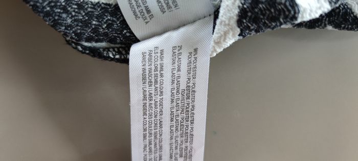 Robe couleur noir et blanche stylé zebré marque Primark taille 2XL - photo numéro 6