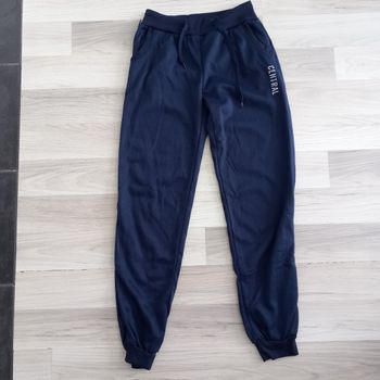 Pantalon survetement femme bleu marine taille M