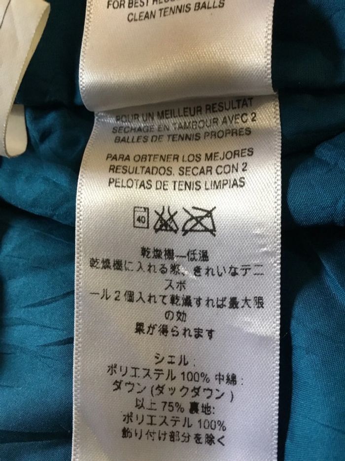 Doudoune à capuche pour enfant Patagonia bleu marine taille 2T (18/24 mois) 163 - photo numéro 15