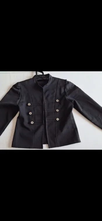 Veste noire fille  10 ans