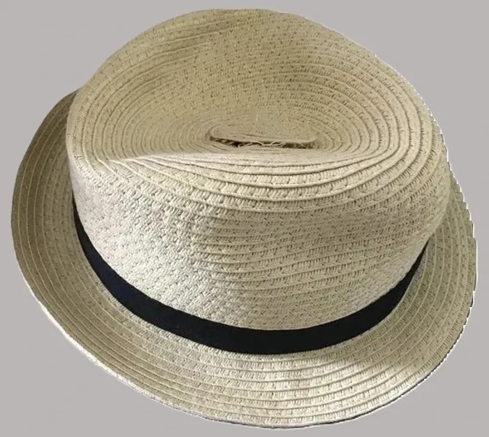 Chapeau paille enfant 54 cm (5-8 ans) Été stylé 🌞 - photo numéro 2