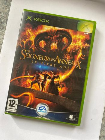 le seigneur des anneaux le tier age xbox