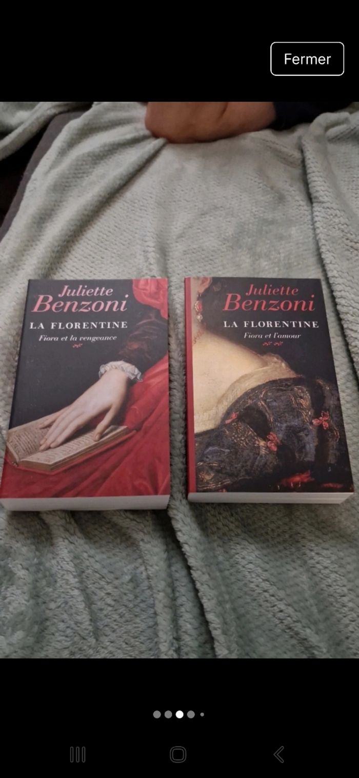 La florentine / Juliette Benzoni - photo numéro 3