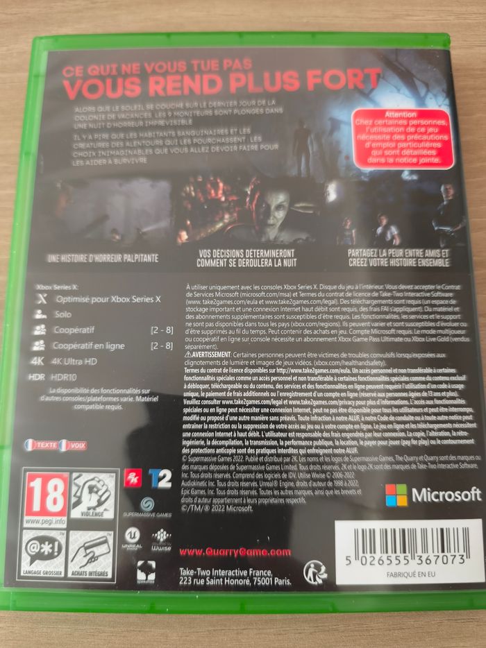 The Quarry Xbox - photo numéro 2