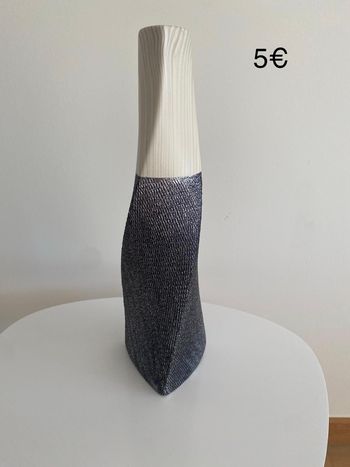 Vase deux couleurs 