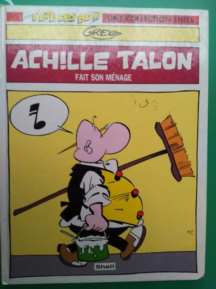 Livre BD Achille Talon fait son ménage