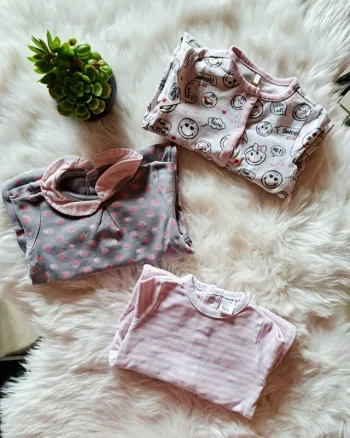 Lot de 3 pyjamas