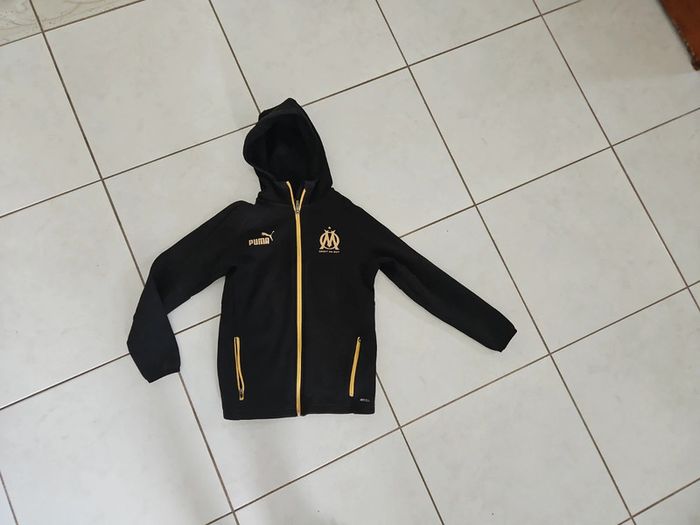 Veste à capuche OM Puma 13/14 ans cont6 - photo numéro 2