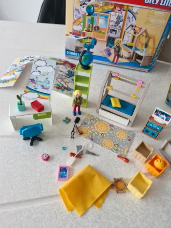 chambre enfant playmobil