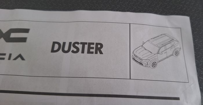 Housse de siège d'origine dacia duster neuf - photo numéro 3