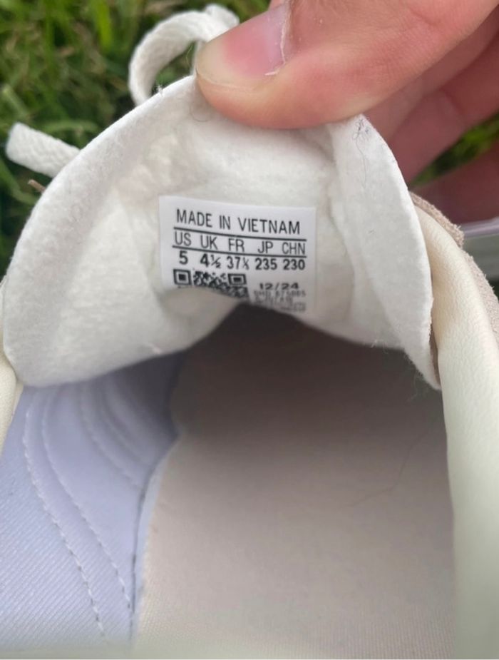 Adidas Gazelle Semi Green Spark Cream White - 37 1/3 - photo numéro 9