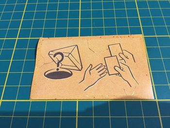 Carte mission cadeau pièce détachée jeu de société Ramsès II Ravensburger #A65