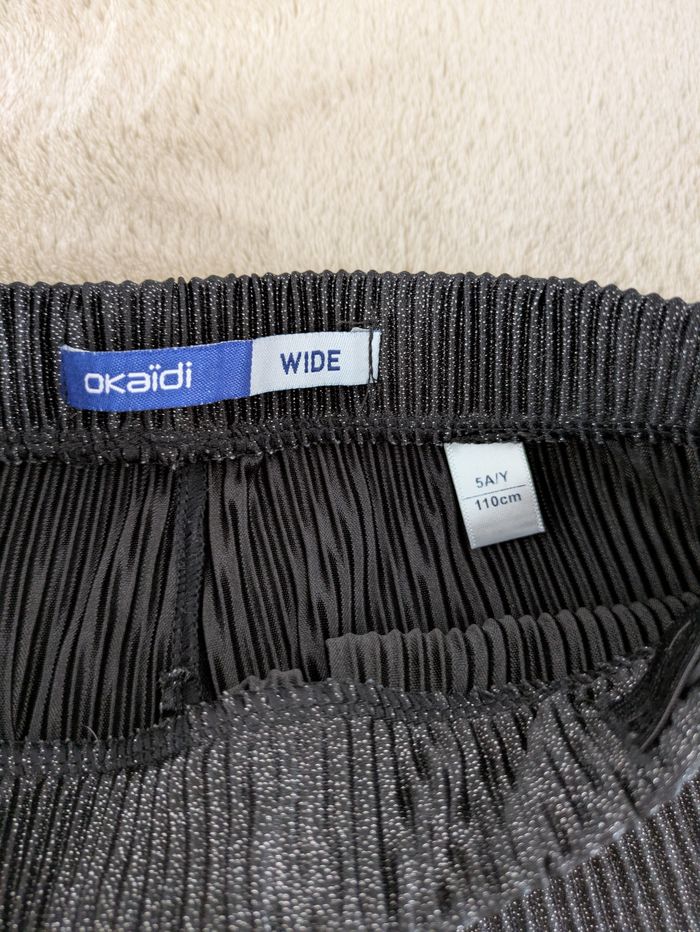 Pantalon Palazzo Plissé Métallisé - photo numéro 2