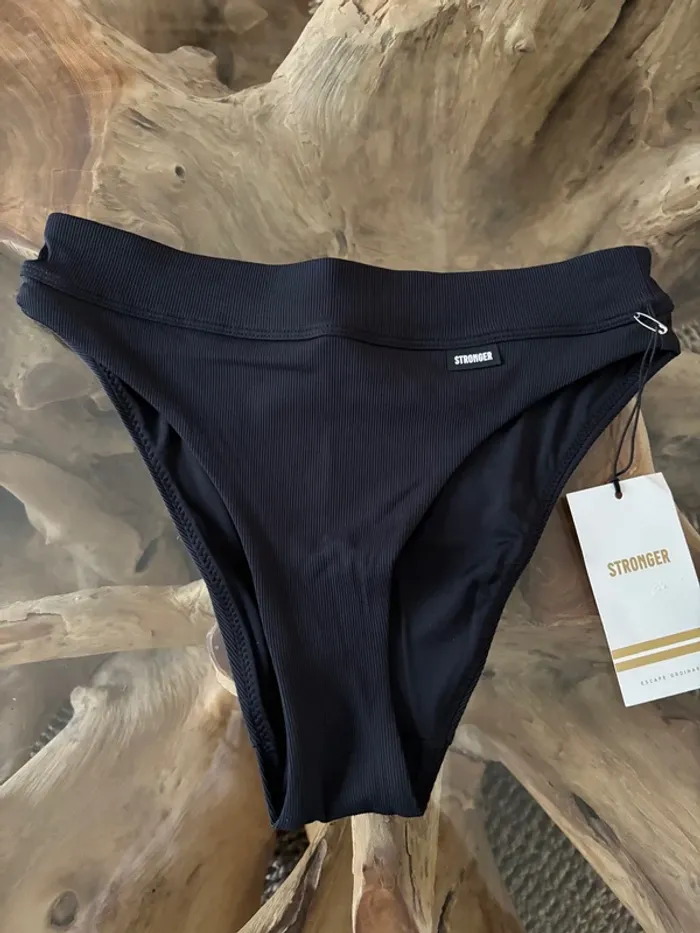 Bas de maillot de bain Stronger noir femme neuf - photo numéro 2