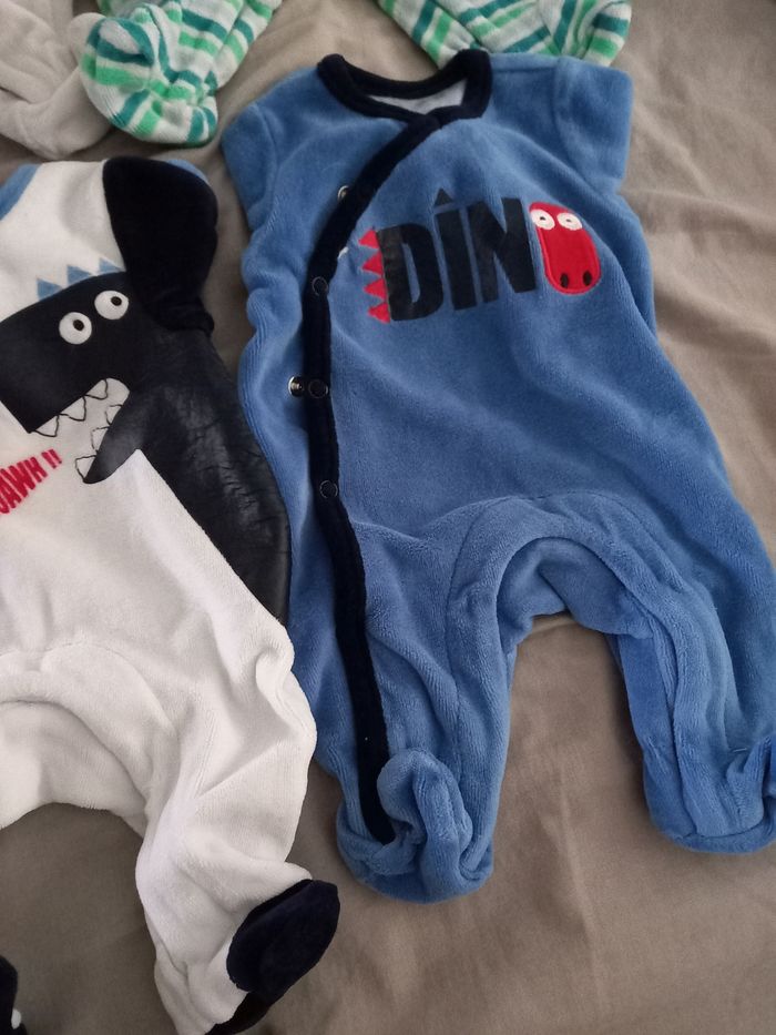 Lot de 7 pyjama velours idéal pour l'hiver. - photo numéro 8